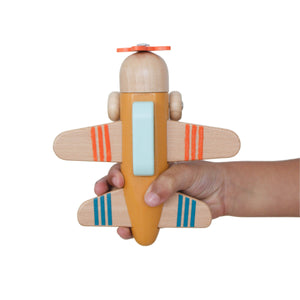 Airplane Toy Gold