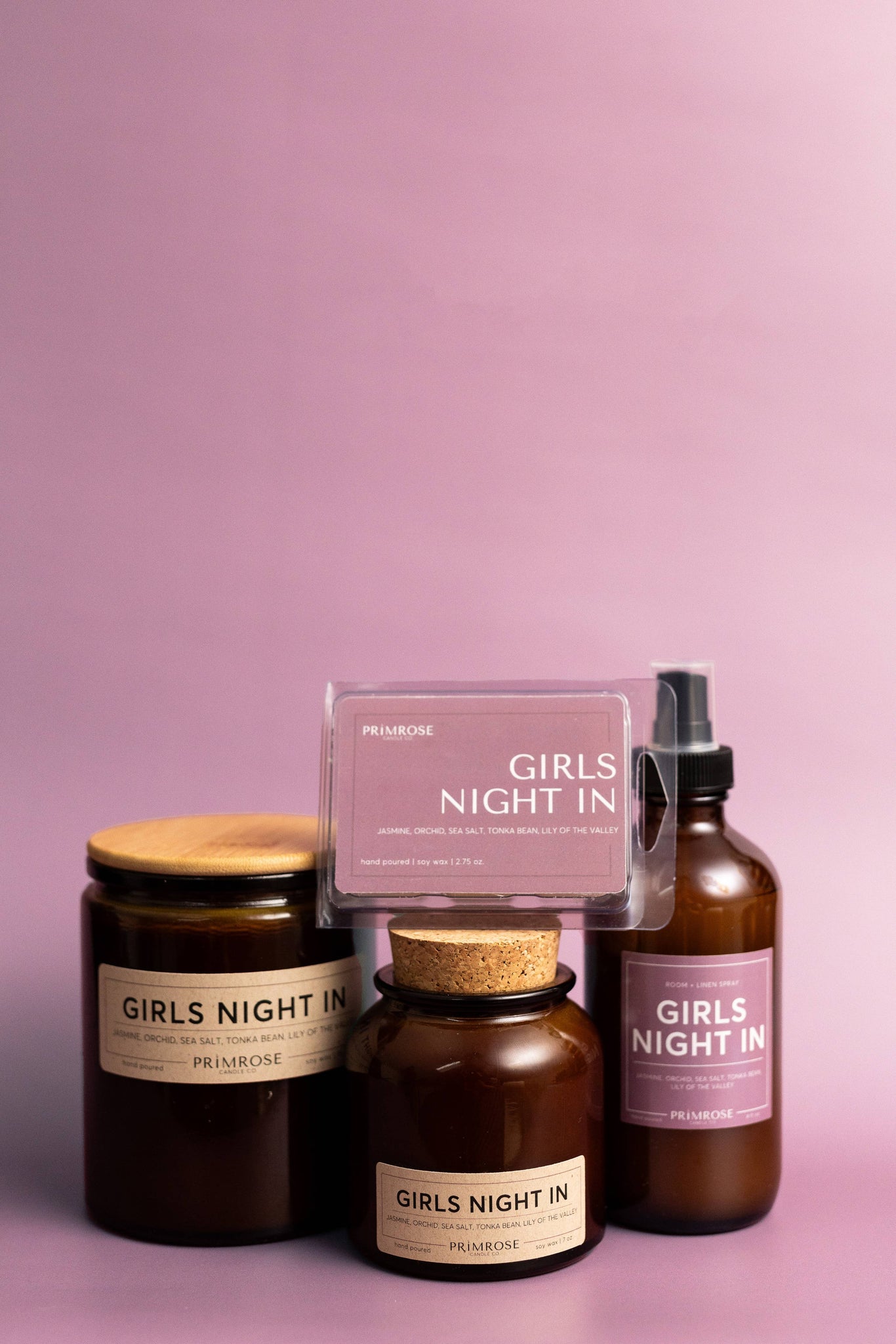 GIRLS NIGHT IN candle