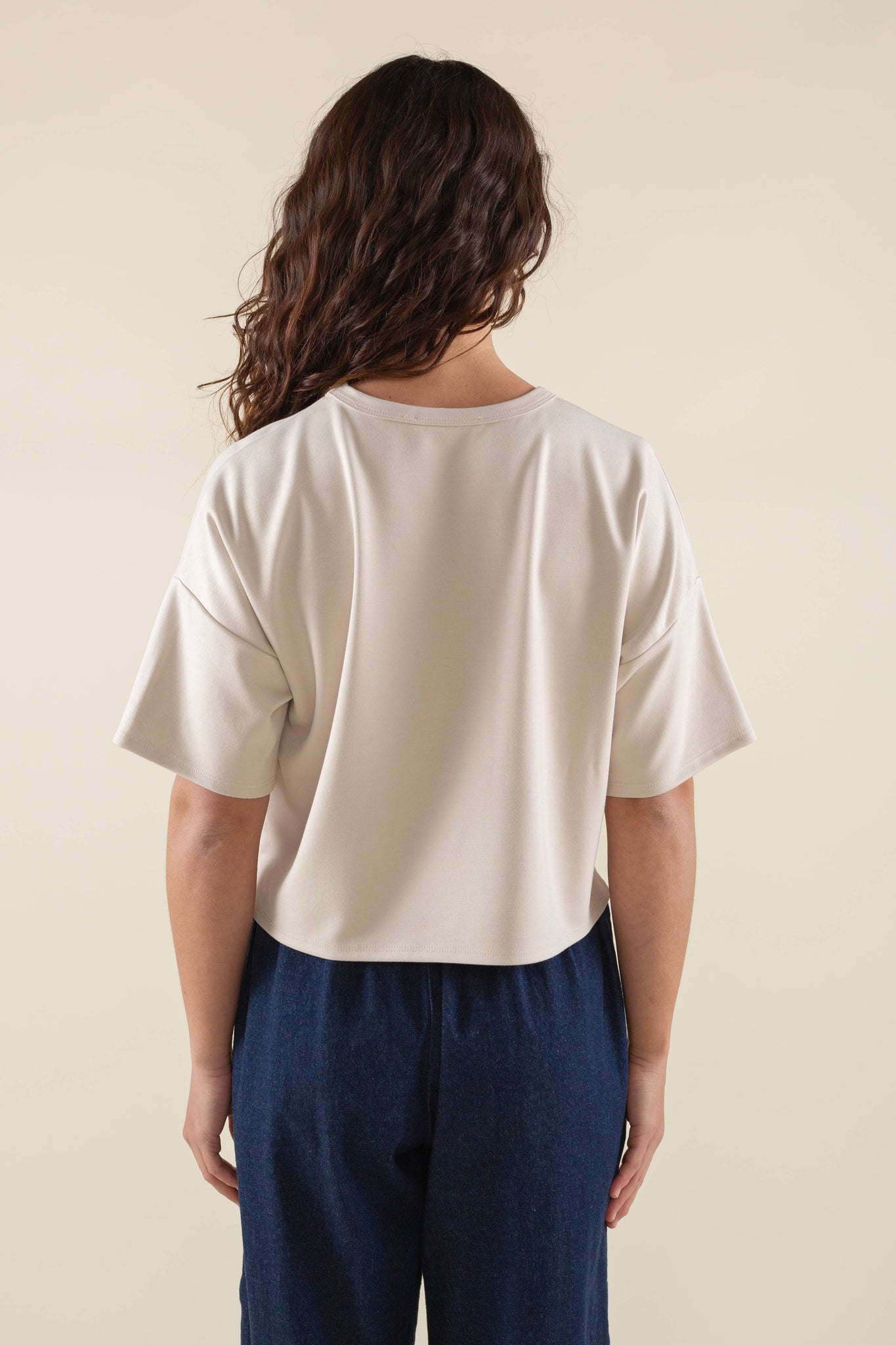 Bailey Top Ivory