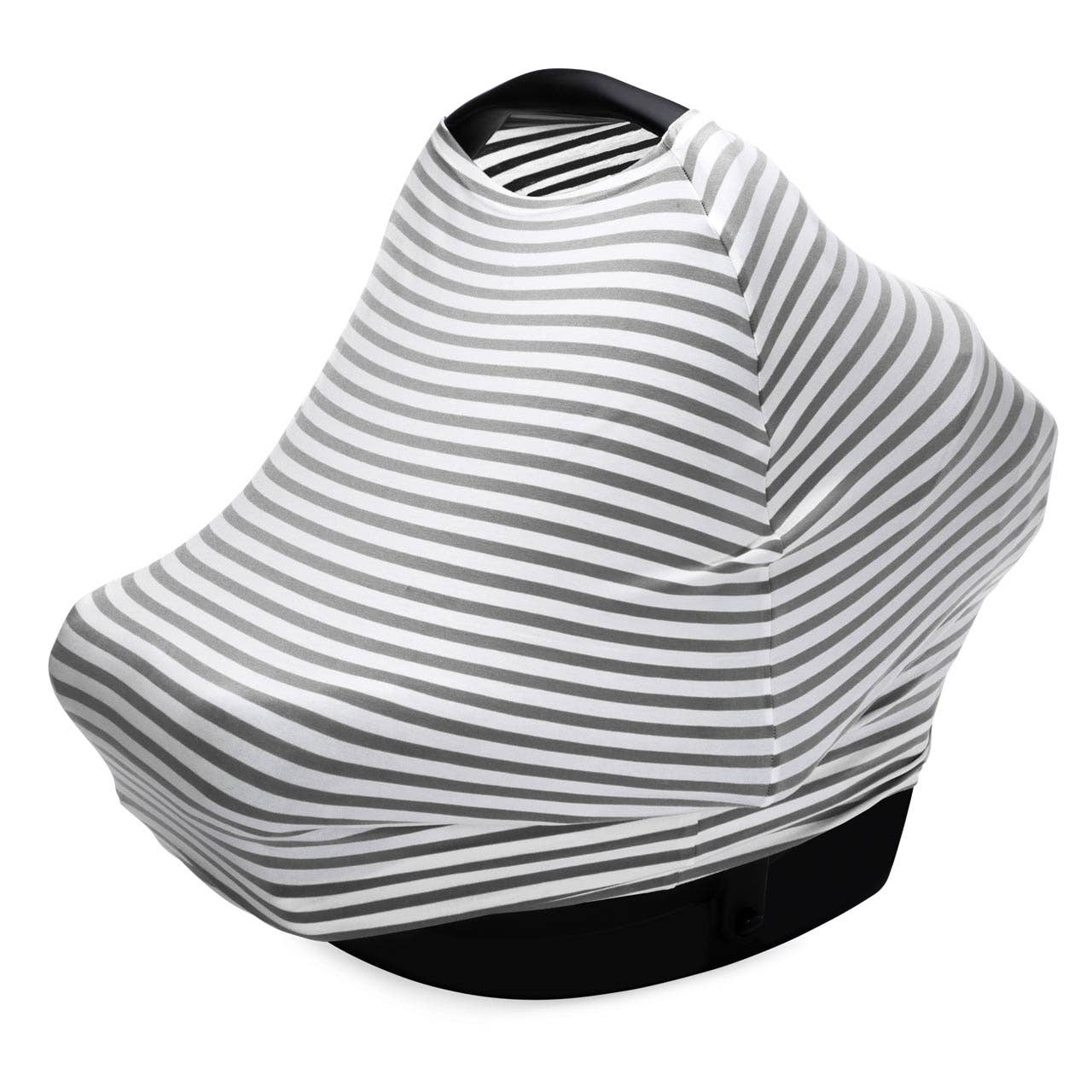 Multi-use Cover, Gray/White Stripes