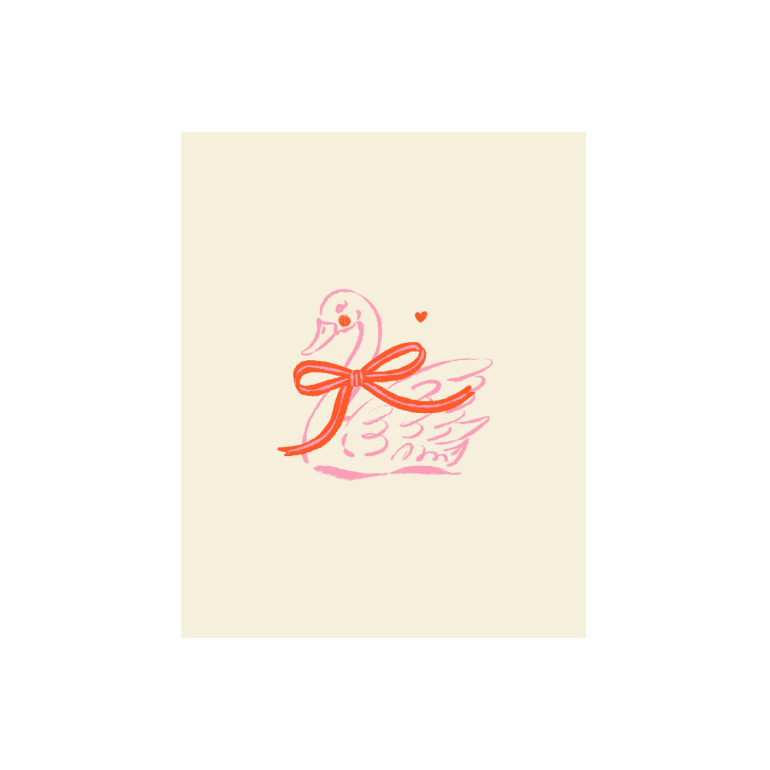 Swan Print
