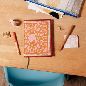 Time To Bloom A5 Hardcover Undated Daily Planner