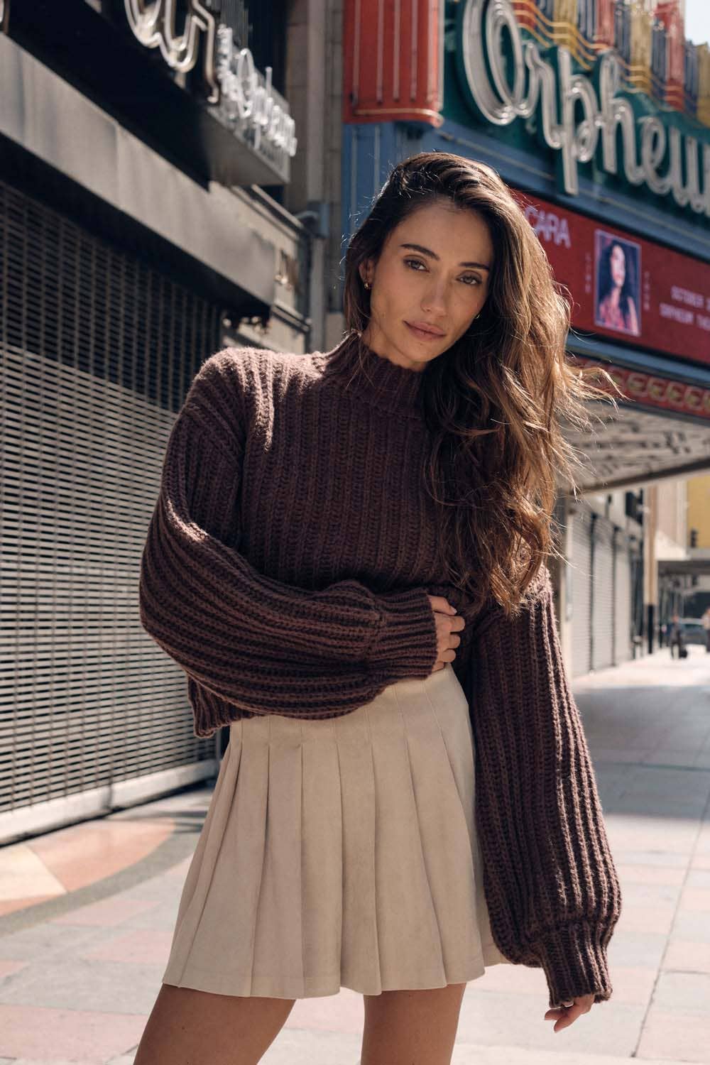 Sloane Sweater Chocolate