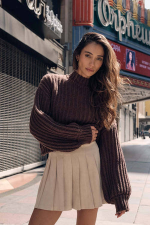 Sloane Sweater Chocolate
