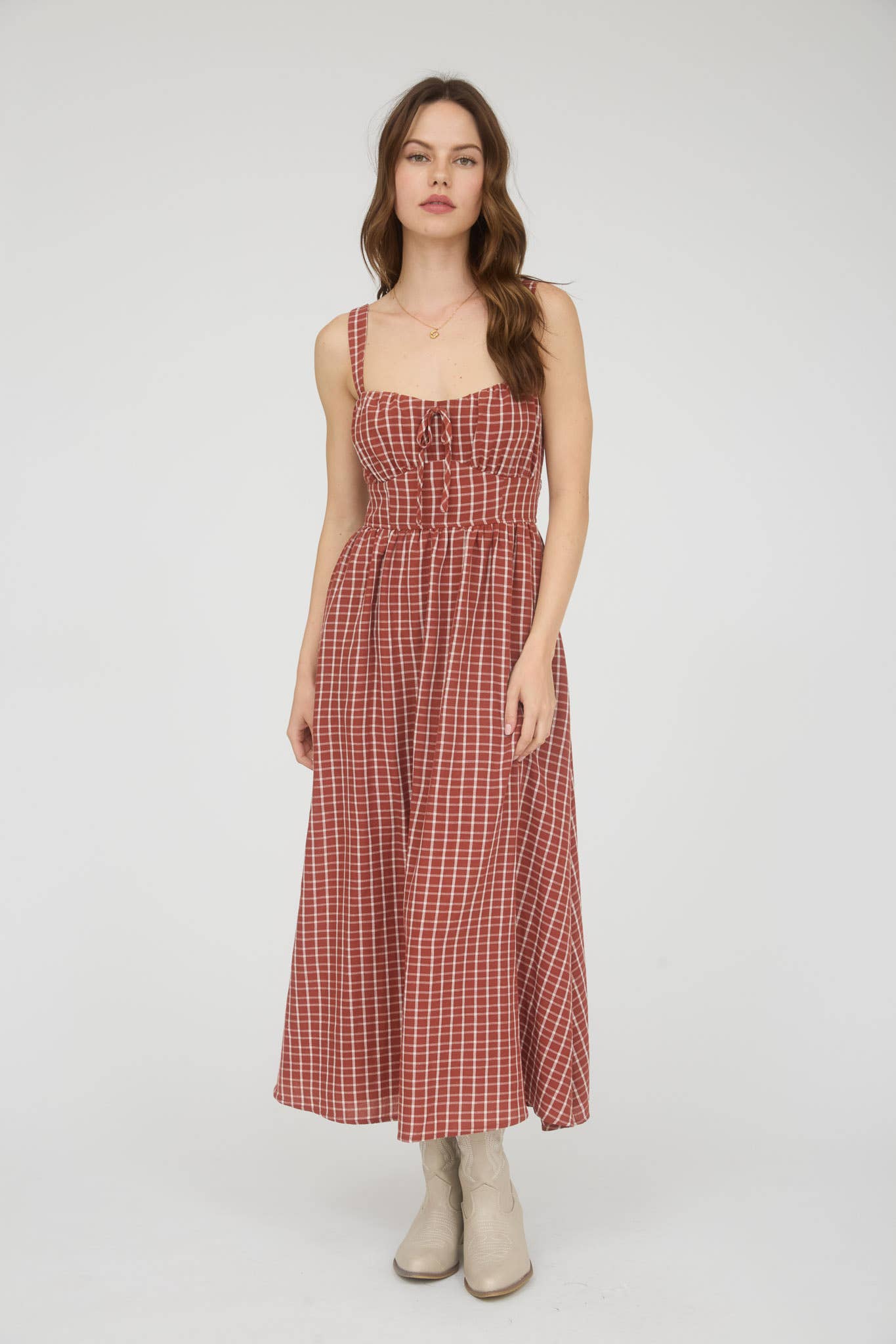 Porter Plaid Dress