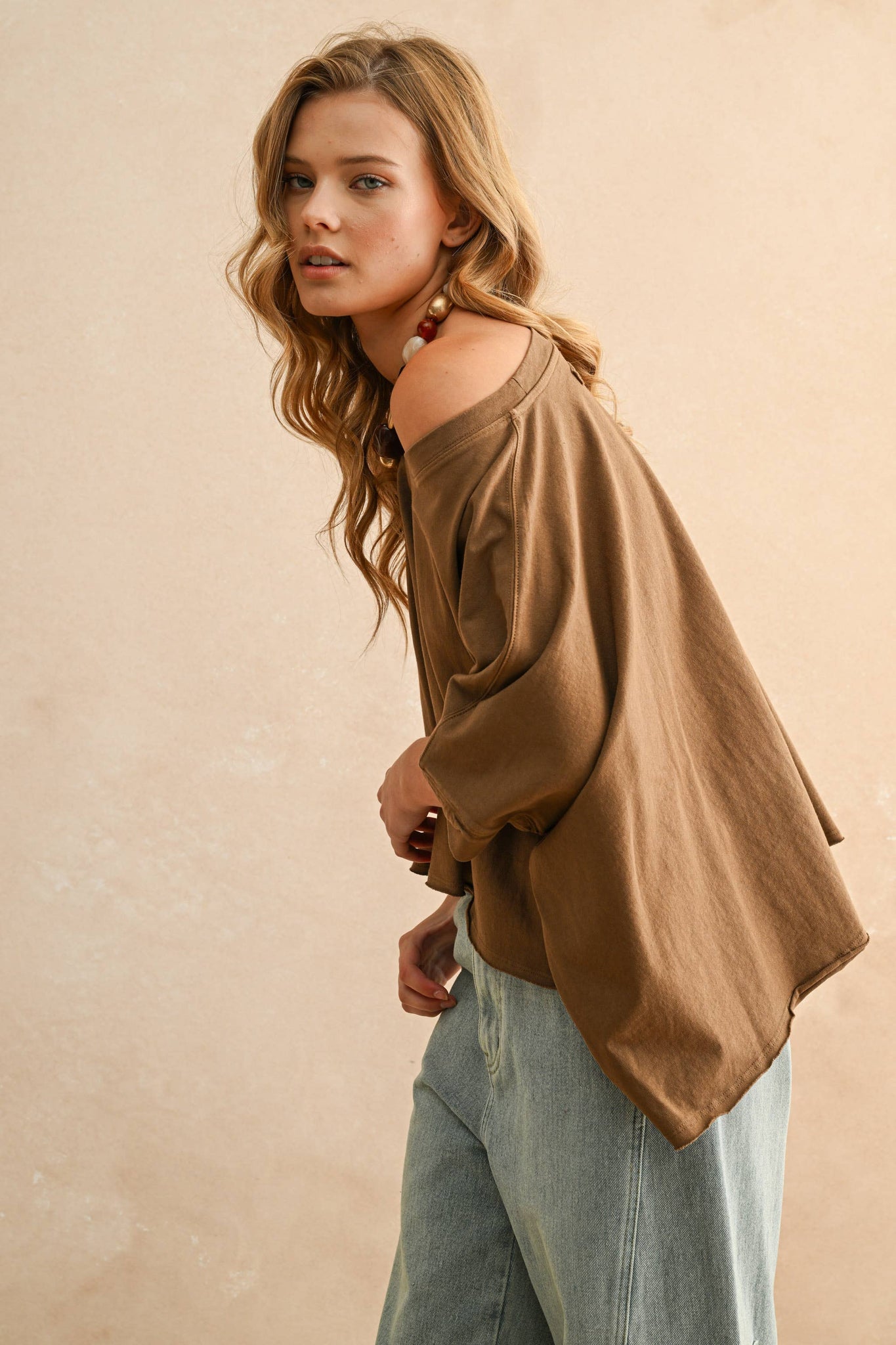 Whitney Top Brown