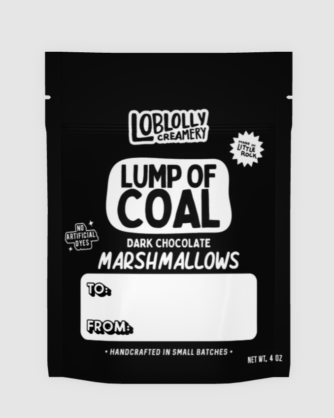 Marshmallow Bags: Lump of Coal