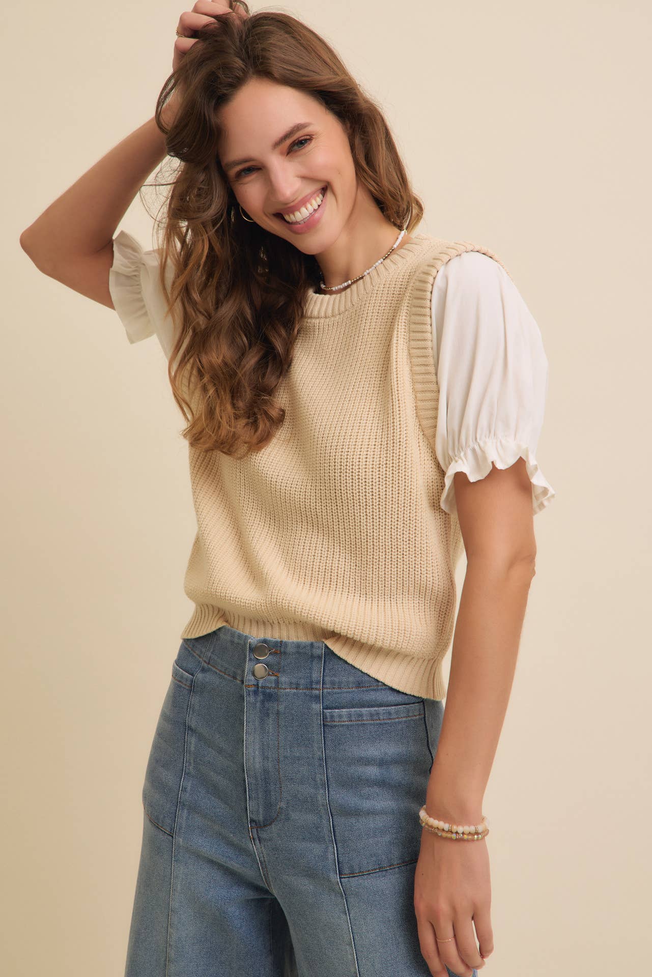 Whitney Puff Sleeve Top