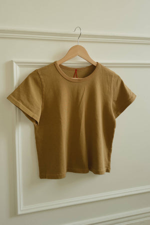 The Little Boy Tee Butterscotch