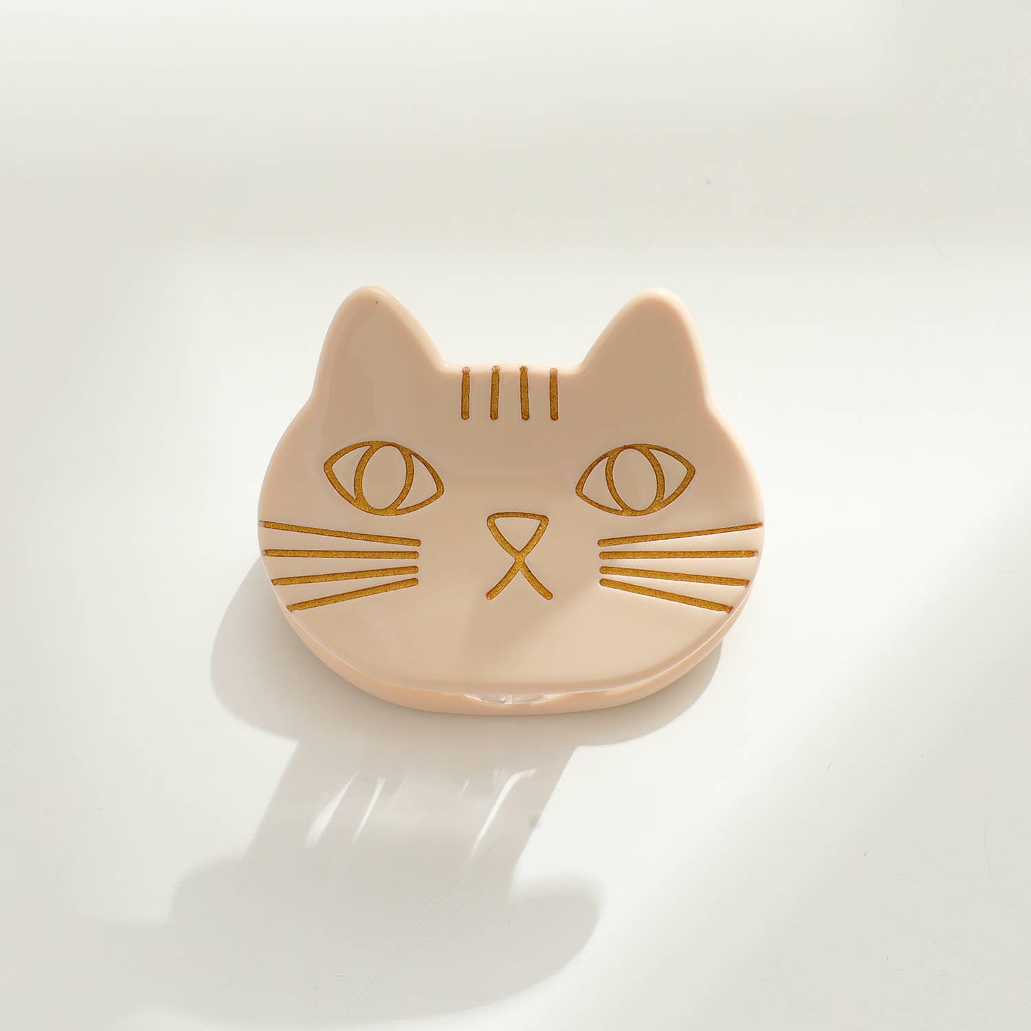 Ginger Cat Claw Clip