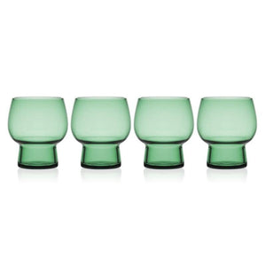 Phoebe 14Oz Sage Glass S/4