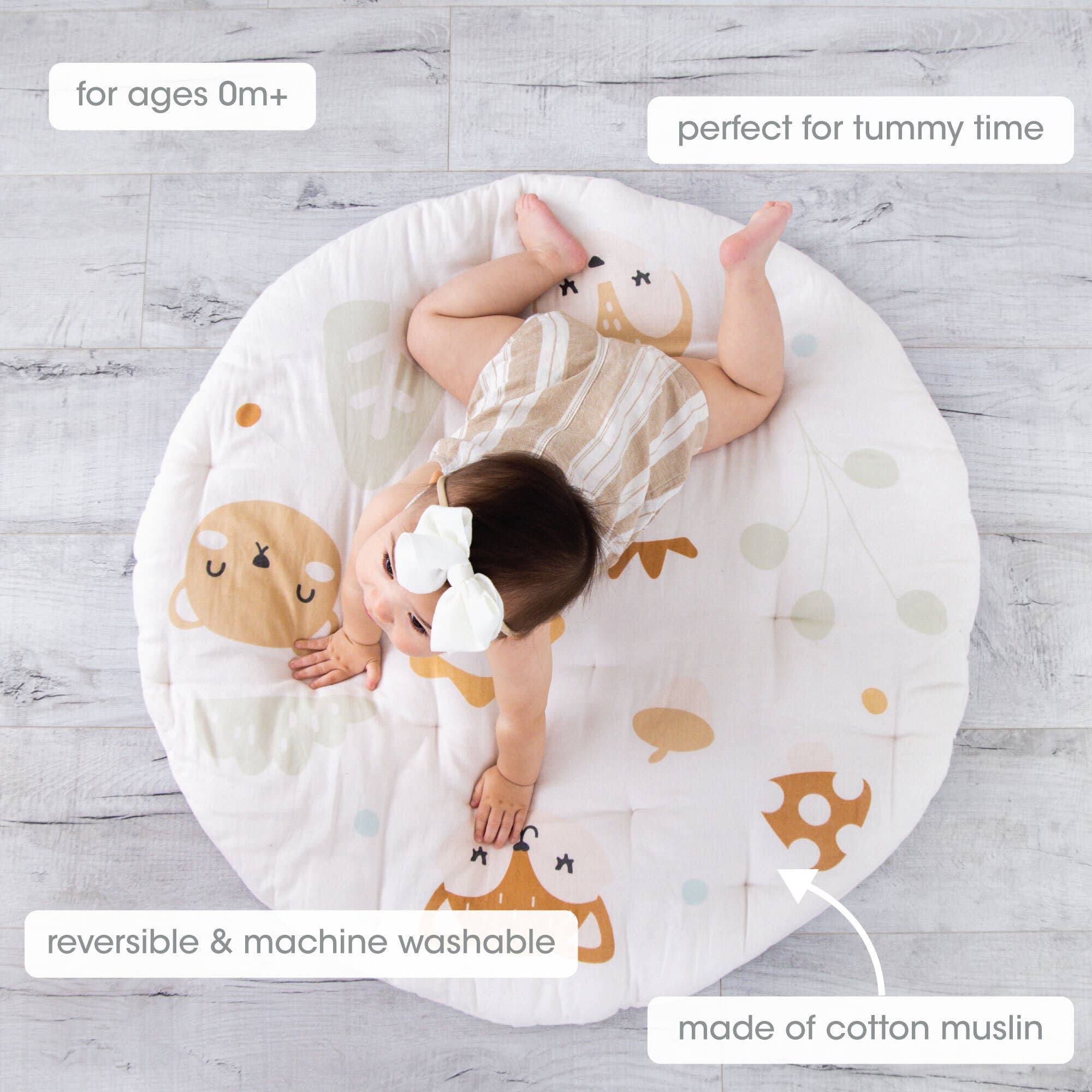 Woodland Plush Play Mat