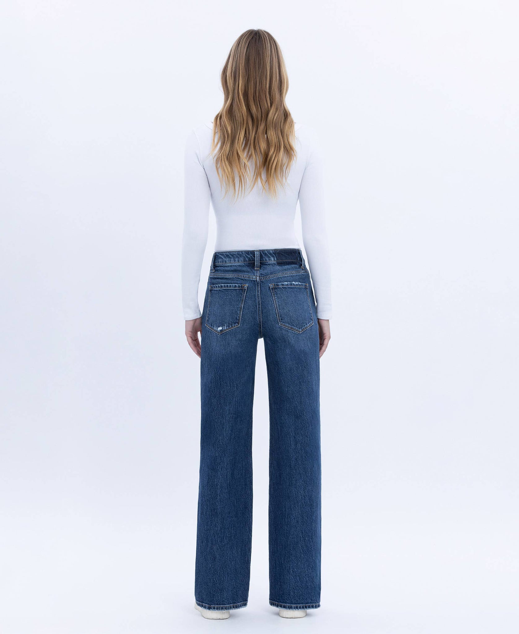 Eli High Rise Wide Leg Jeans