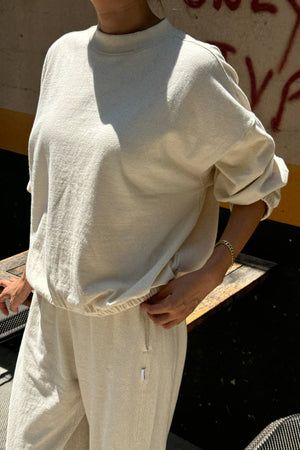 Daisy Long Sleeve Top Naturel