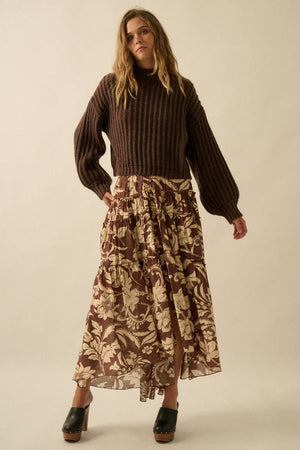 Sloane Sweater Chocolate
