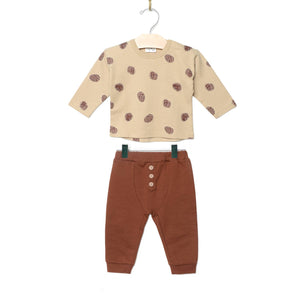 Baby Boy Set- Pinecones
