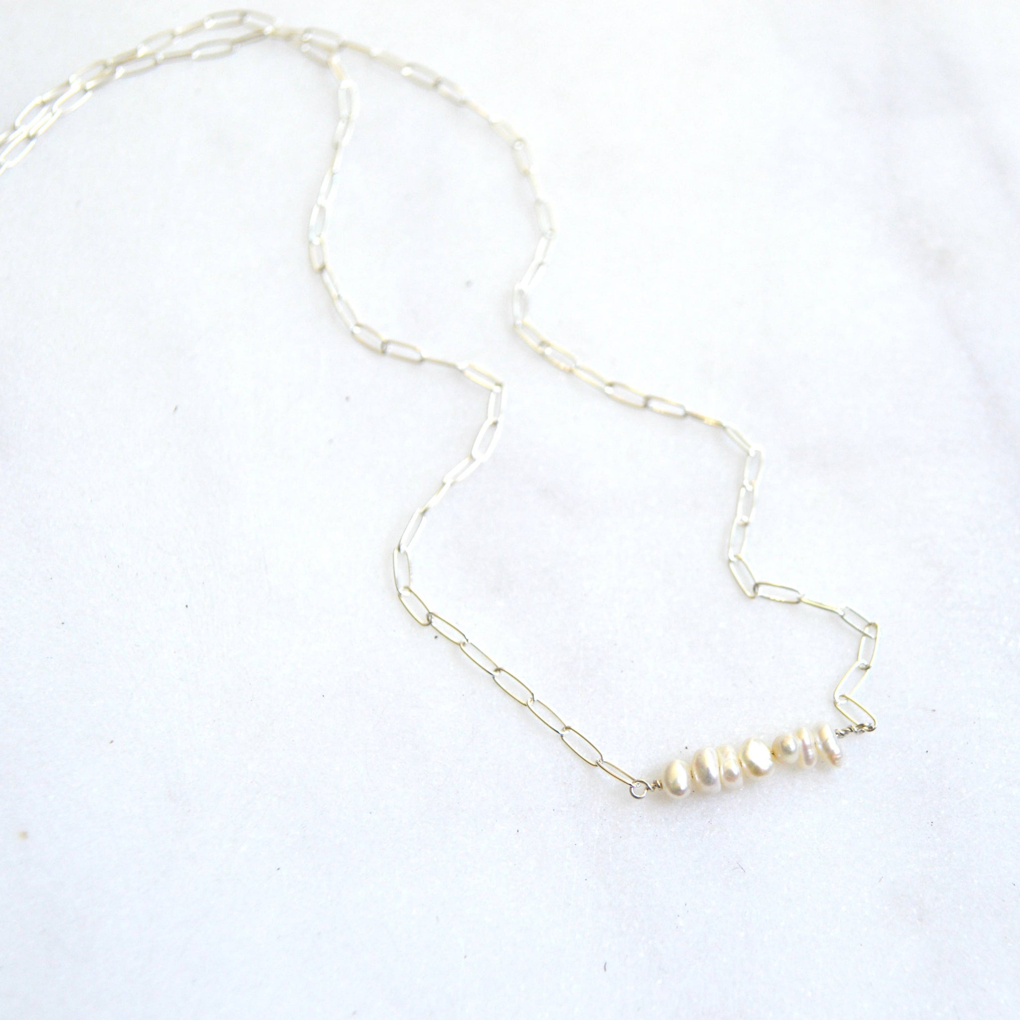 Tiny Freshwater Pearl Necklace