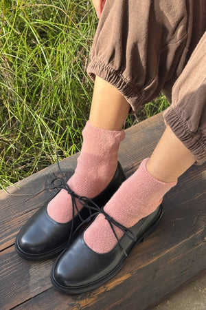 Cloud Socks: Mulberry