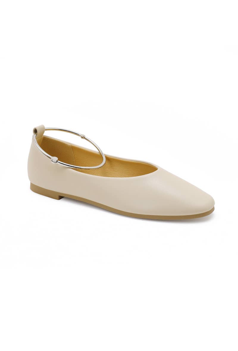Sola Ballet Flats Beige