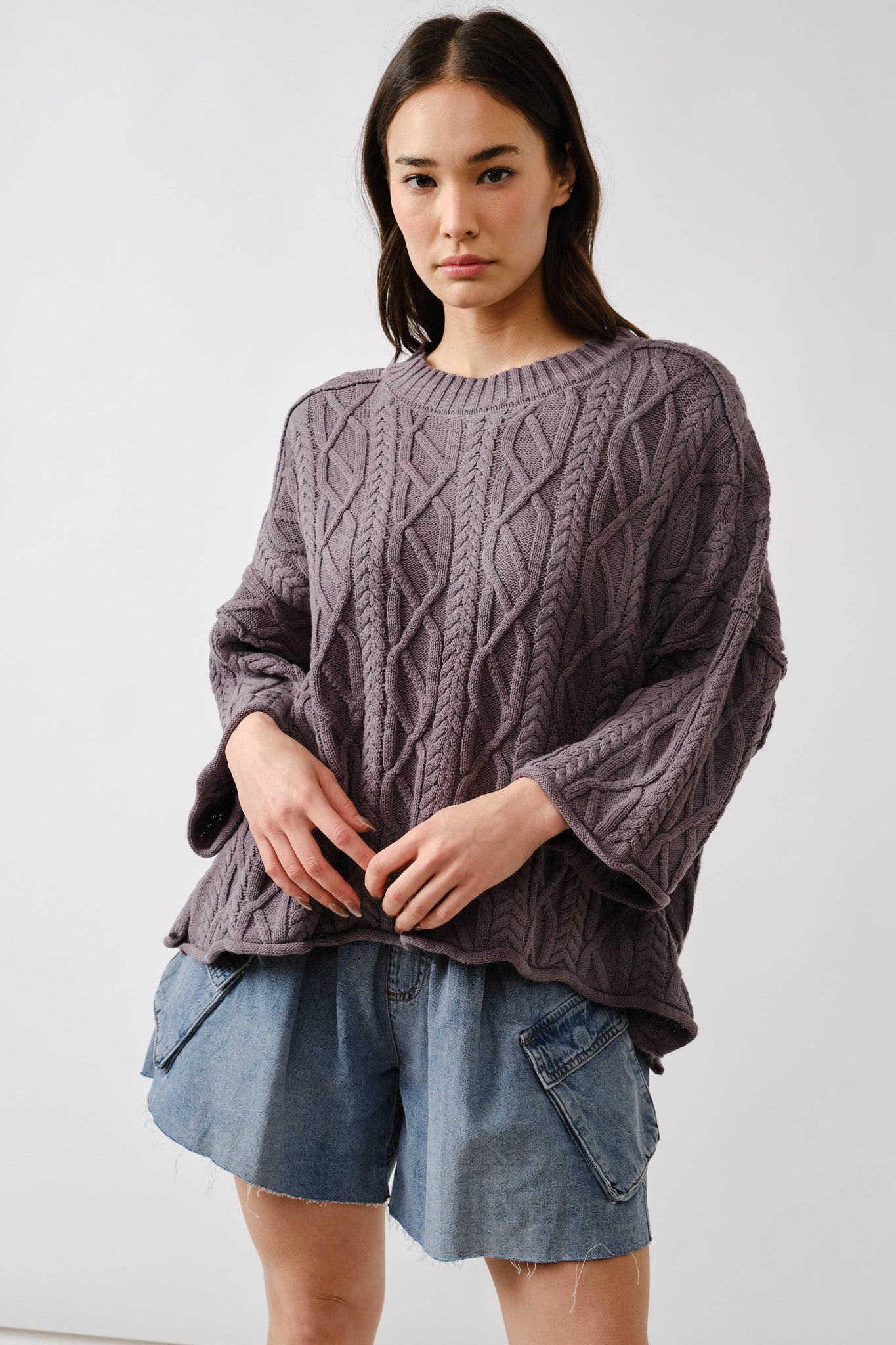 Walter cable sweater