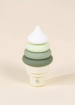 3 Sets of Silicone Stackable Ice Cream Cones (18 pcs)