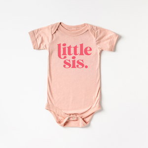 Little Sister Infant Body Suit One Piece Baby