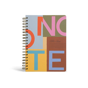 Notes B5 Hardcover Spiral Lined Notebook