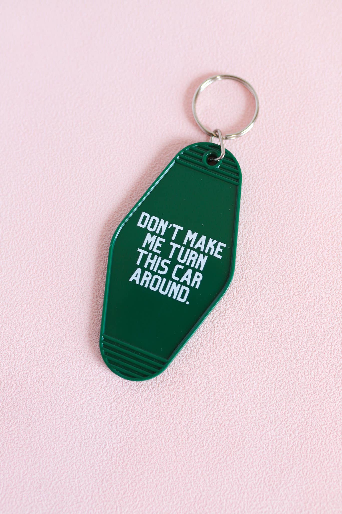 Funny Dad Motel Keychain