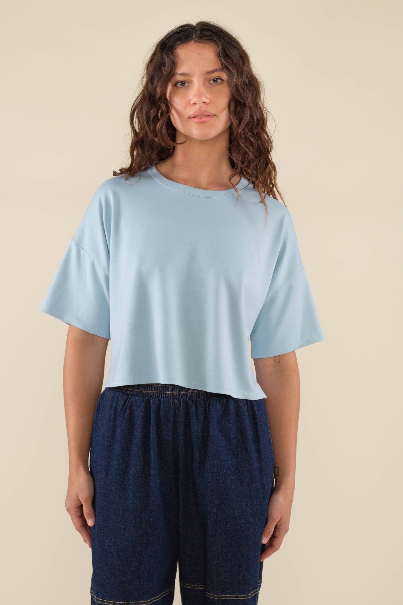 Bailey Top Sky Blue | NLT | Sunday Supply Co.