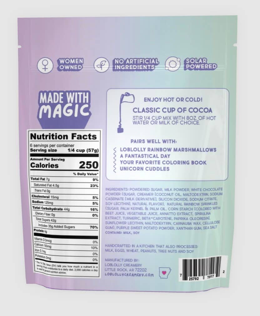 Hot Cocoa Bags: Unicorn