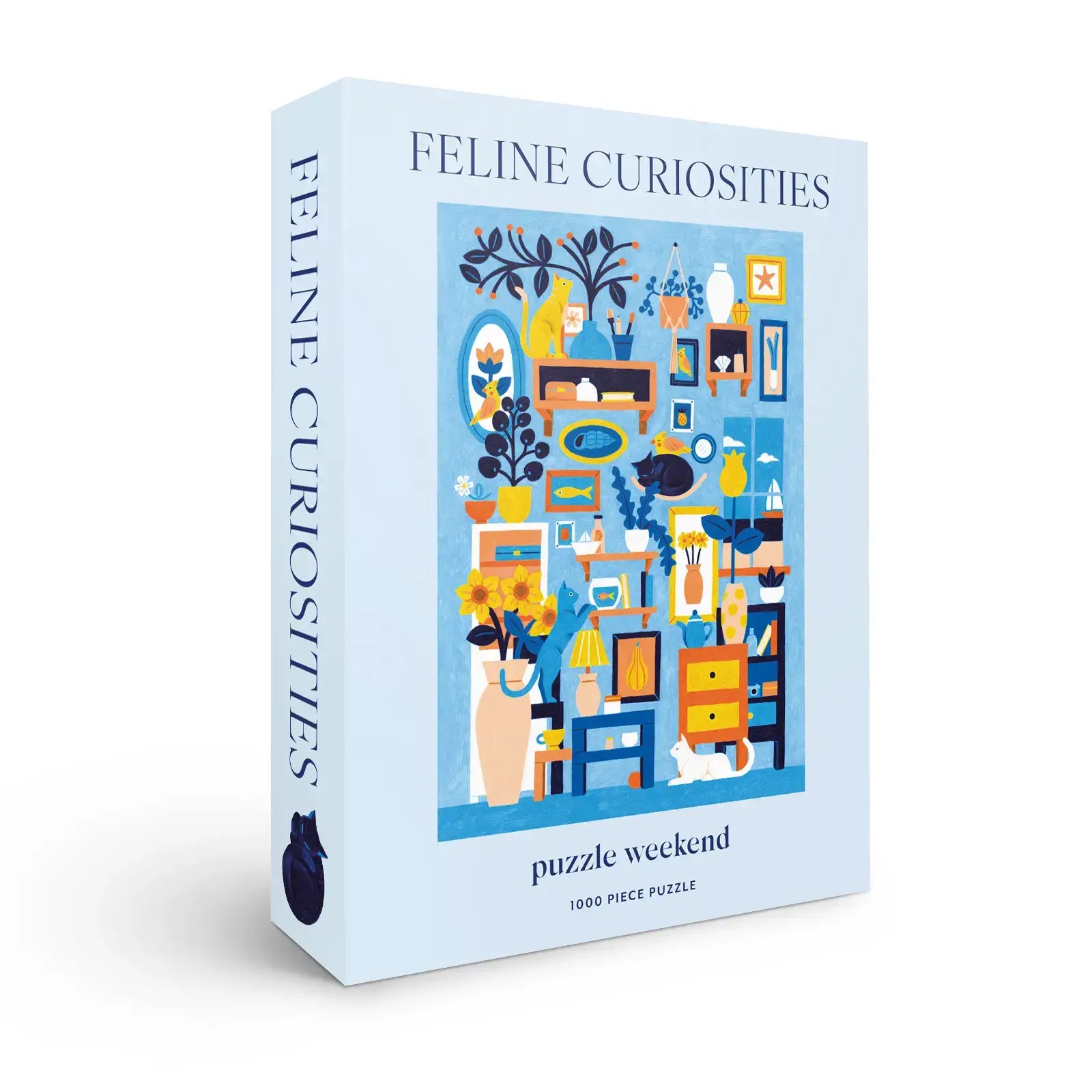 Feline Curiosities 1000 Piece Jigsaw Puzzle