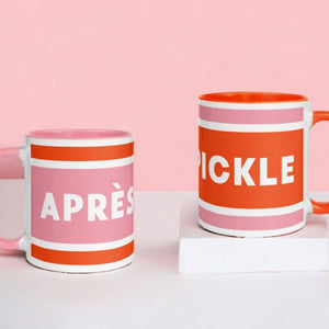 Après pickle mug pickleball lover gift (12 color combos)