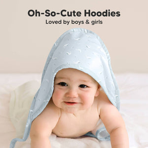 KeaBabies Luxe Baby Hooded Towel