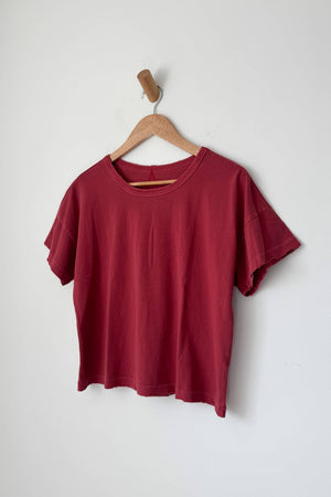 Fille Tee Crayon Red