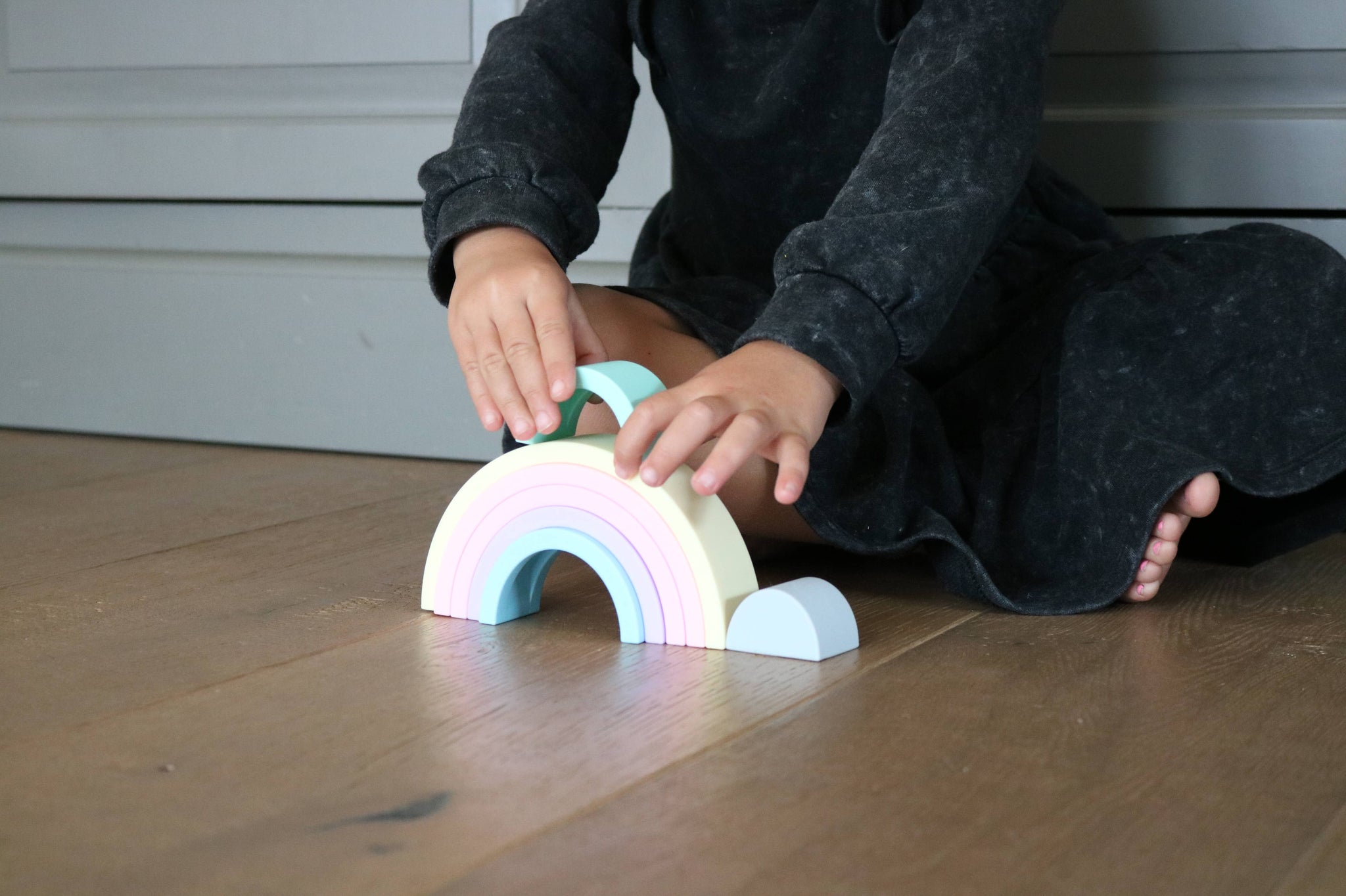 Rainbow Stacking Toy Color: Earth