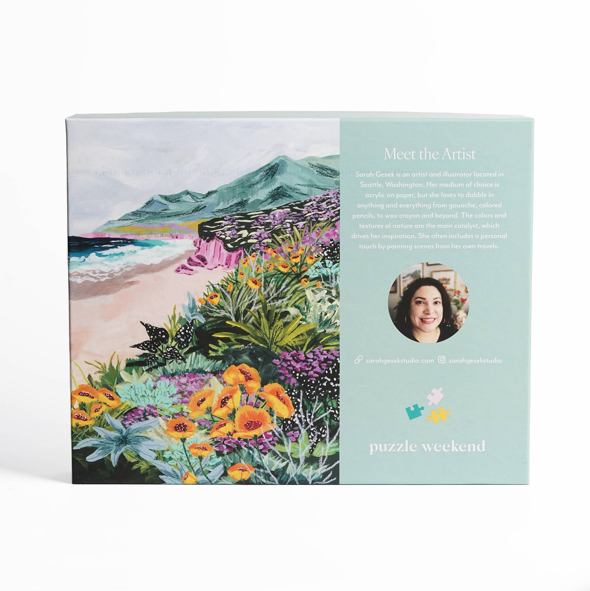 Coastal Bluffs 1000 Piece Jigsaw Puzzle