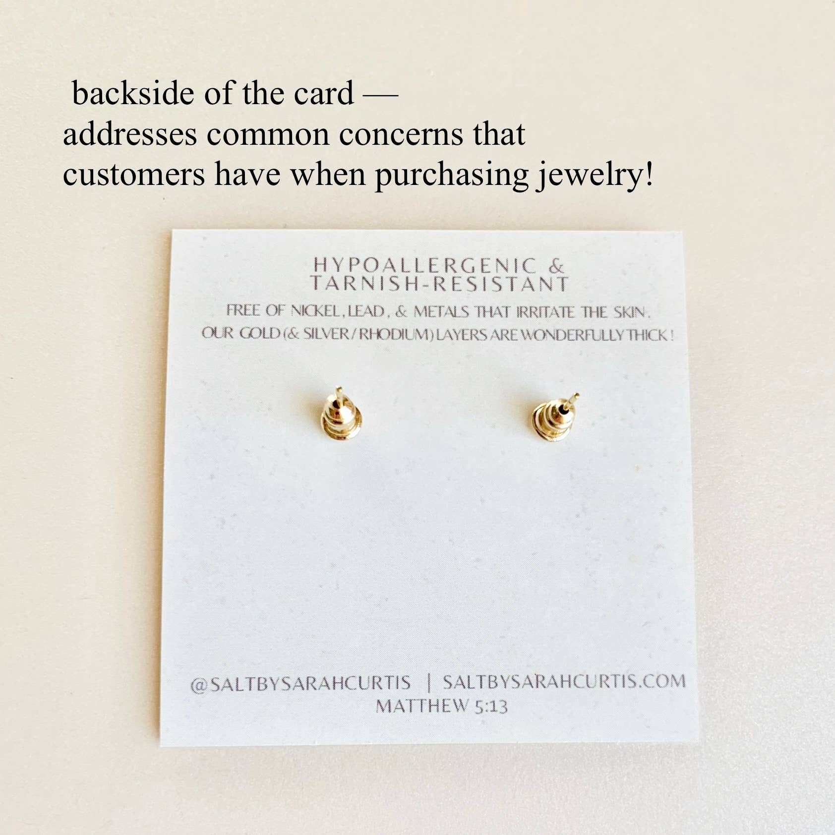 Starfish Studs | gold