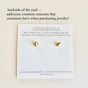 Starfish Studs | gold