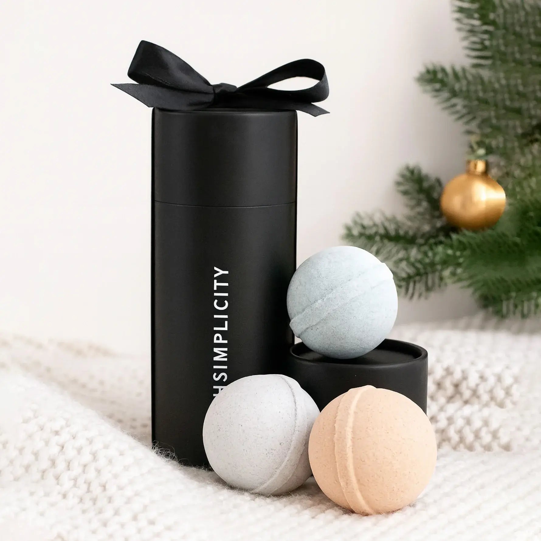 Holiday Bath Bomb Gift Set | Clean Bath Bombs
