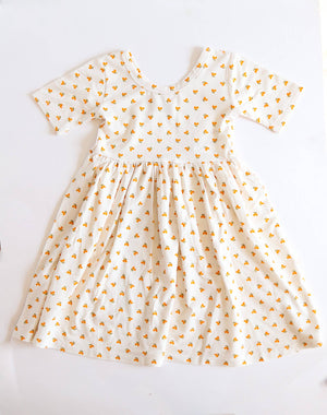 Orange Zest Bamboo Dress