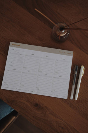 Work-Life Balance Planning Pad