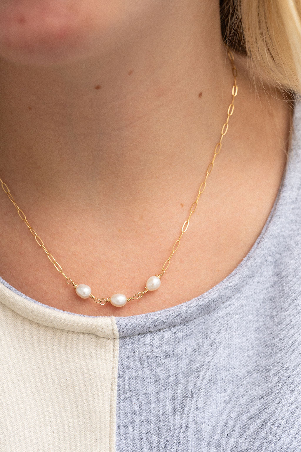 Reiley Pearl Necklace