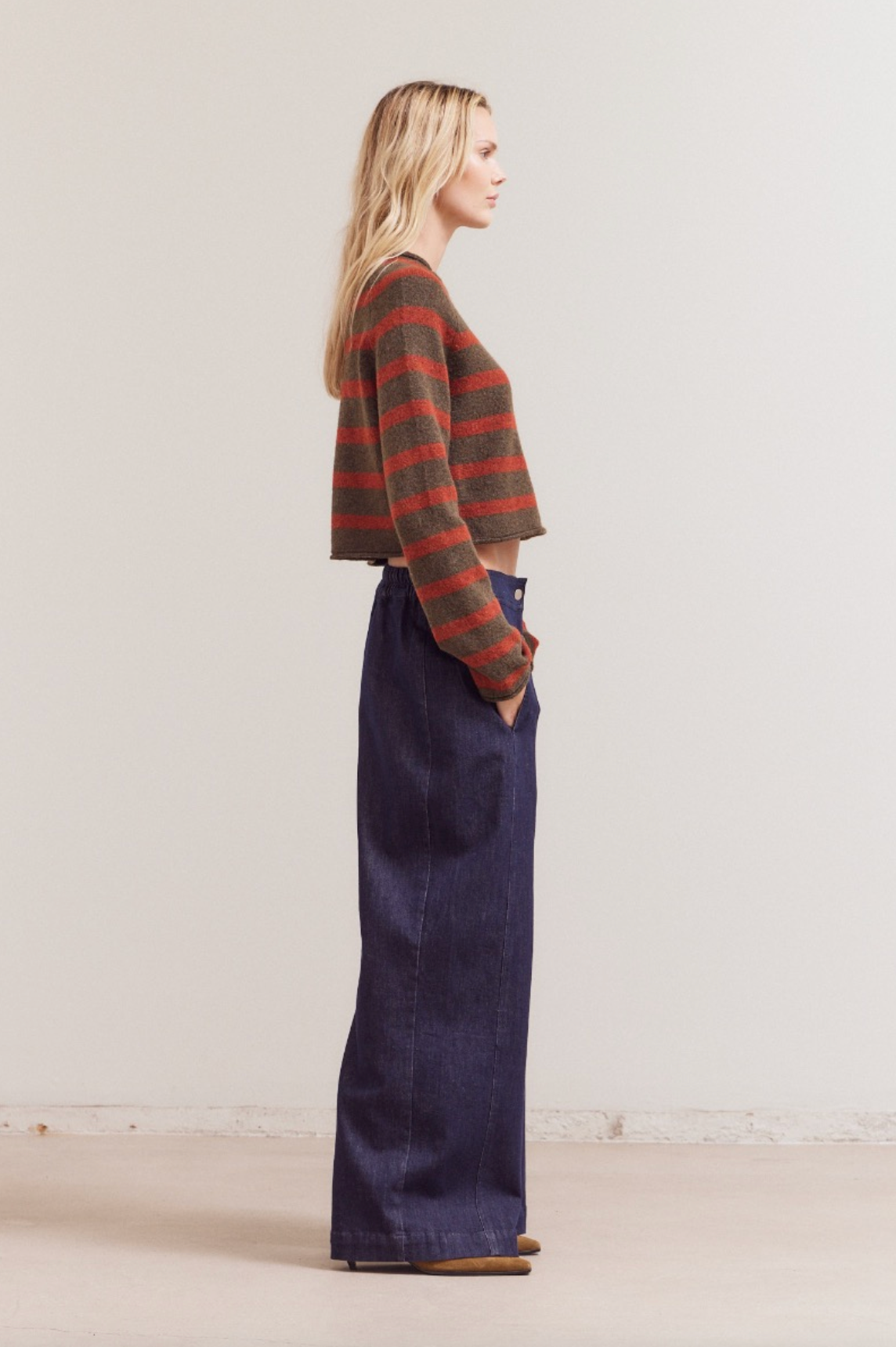 Tapenade Striped Sweater