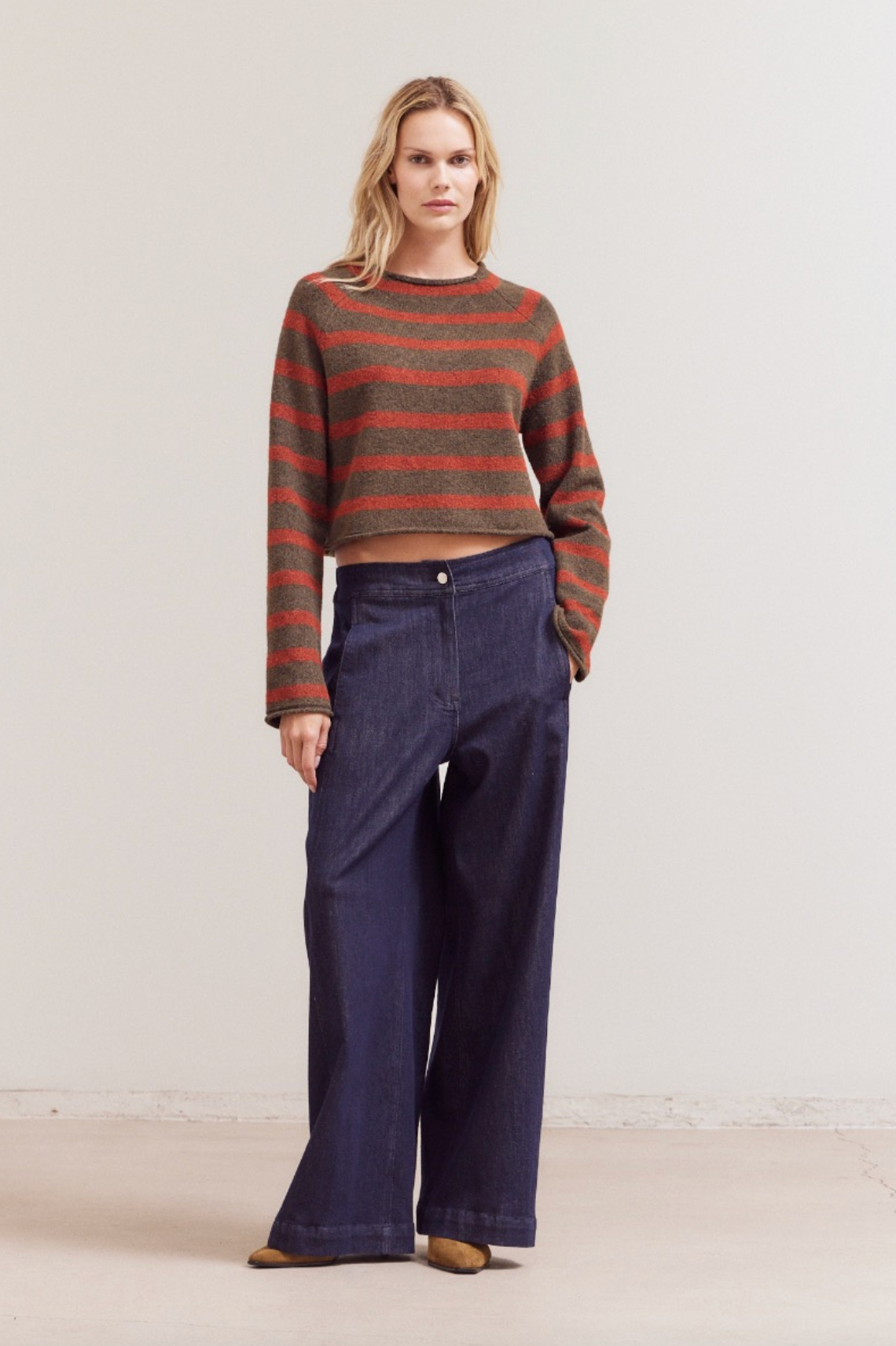 Tapenade Striped Sweater