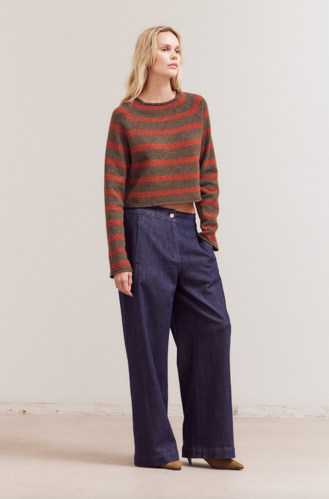 Tapenade Striped Sweater