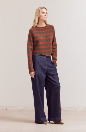 Tapenade Striped Sweater
