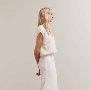 Puff Top - Cream