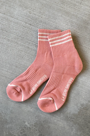 Girlfriend Socks Salmon