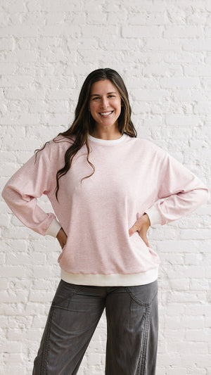 Ranie Top Rose/White