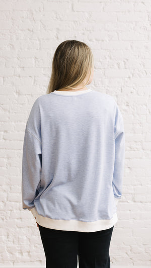 Ranie Top Blue/White